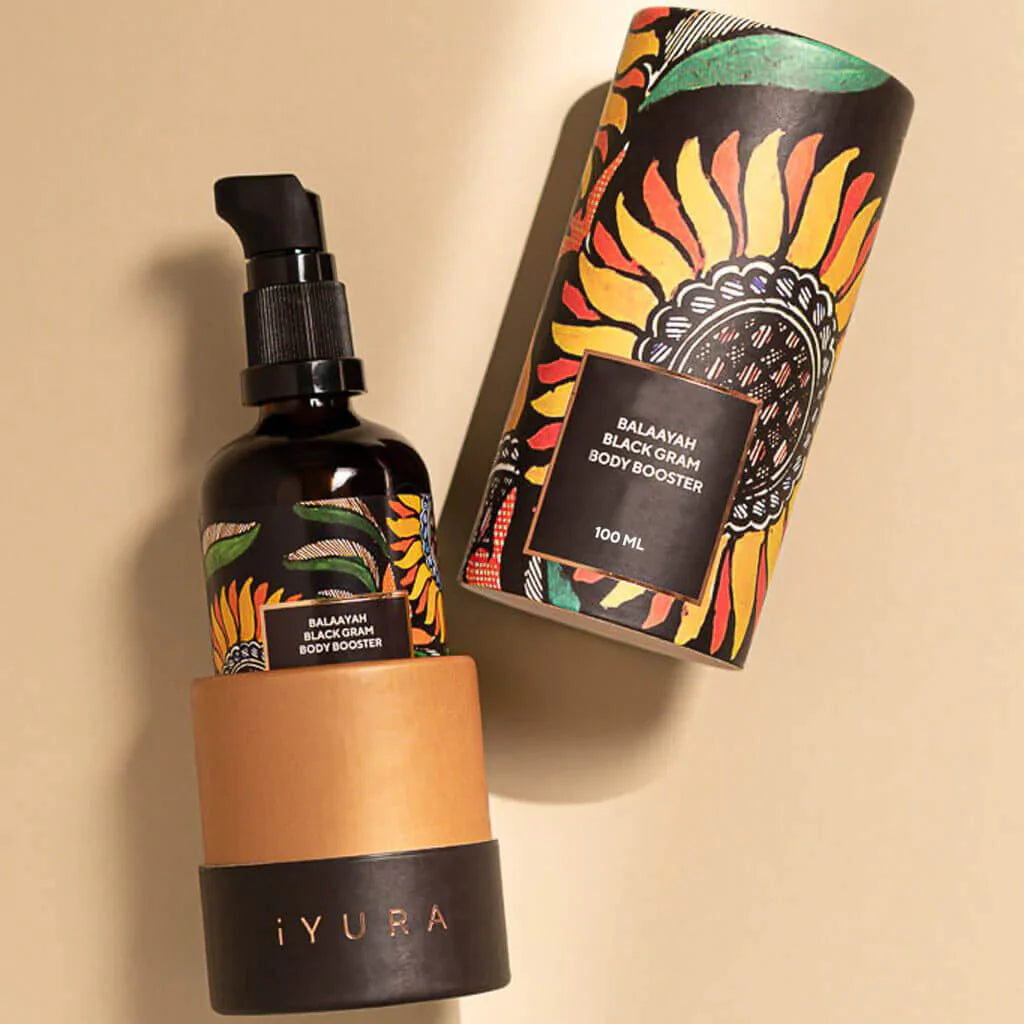 Black Gram Conjunto de Creme de Rosto de Aspeto Mais Firme e Óleo Corporal Hidratante