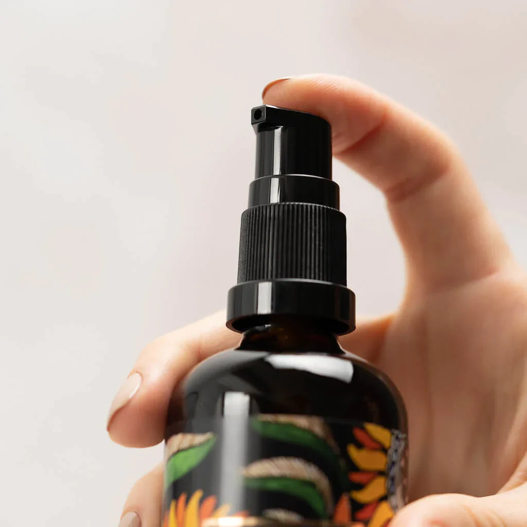 Black Gram Conjunto de Creme de Rosto de Aspeto Mais Firme e Óleo Corporal Hidratante