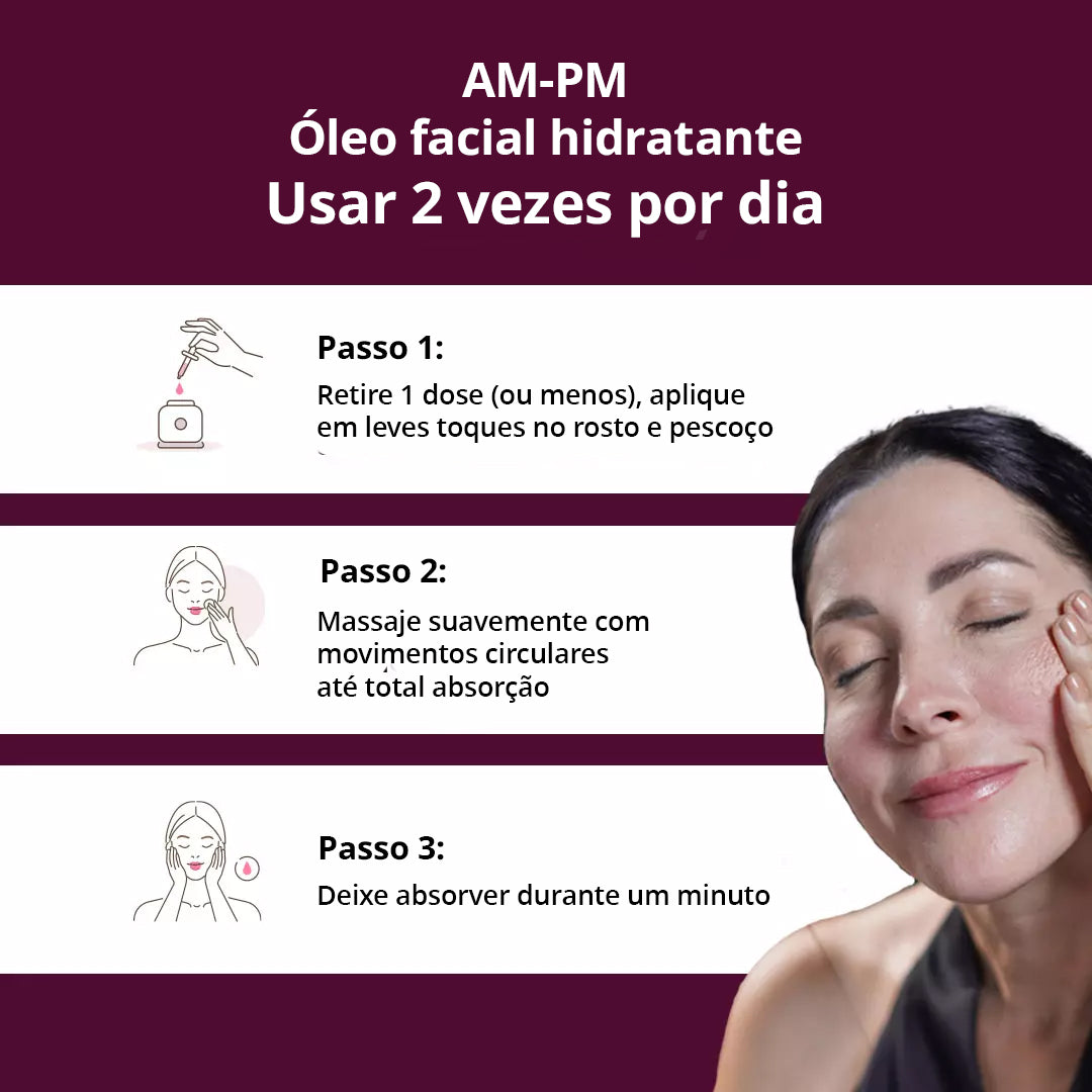 Blavana Óleo de Rosto Ultraligeiro