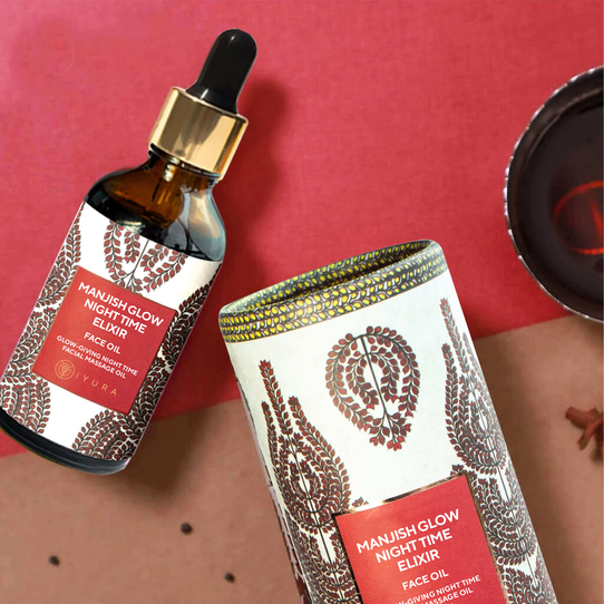 Elixir Facial Noturno Manjish Glow - Pack de 2