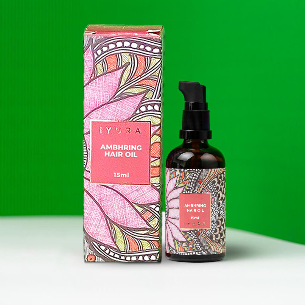 🎁 Mini Ambhring Hair Oil  (100% grátis)