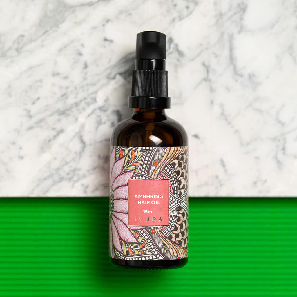 🎁 Mini Ambhring Hair Oil  (100% grátis)