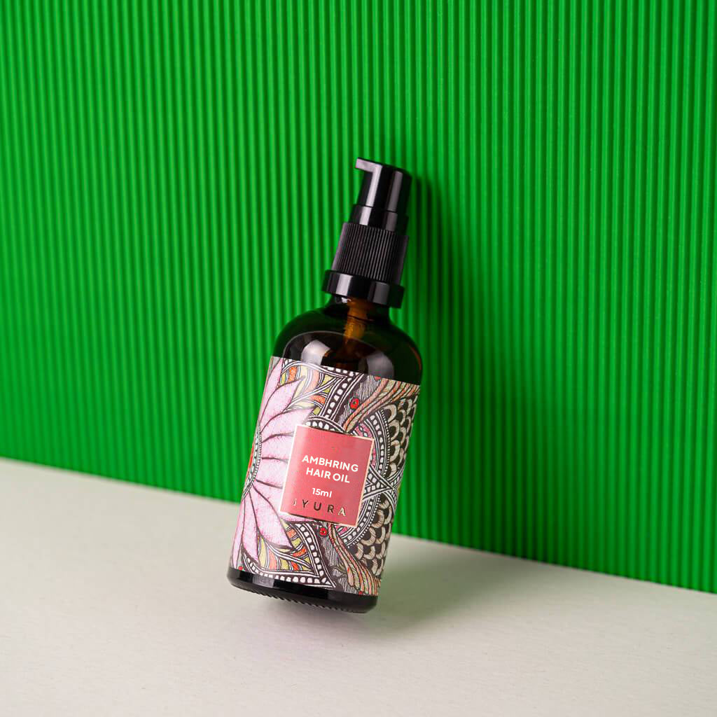 🎁 Mini Ambhring Hair Oil  (100% grátis)