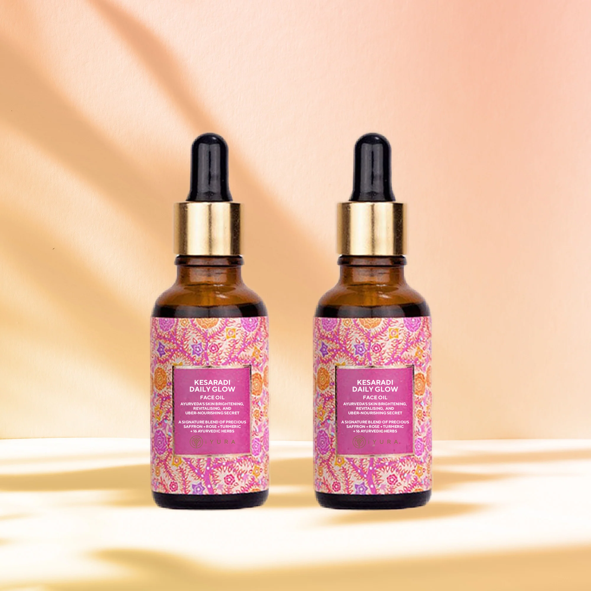 Kesaradi Óleo Facial para Luminosidade Diária - Pack de 2