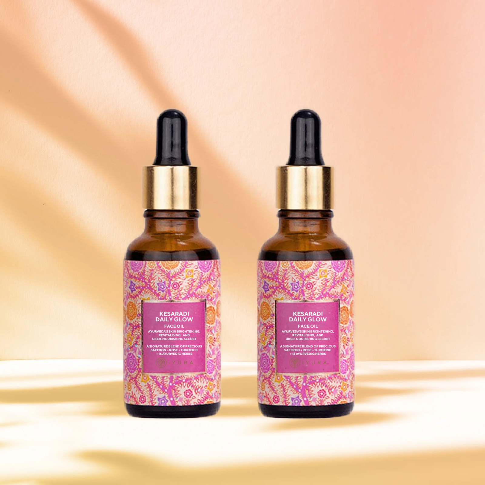 Kesaradi Óleo Facial para Luminosidade Diária - Pack de 2