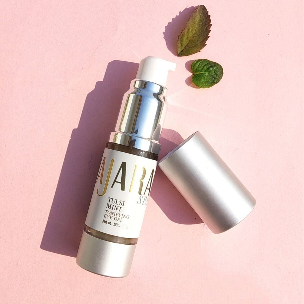 Tulsi Mint Gel Tonificante para o Contorno dos Olhos